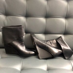 These are cute little wedge booties size 7 1/2
